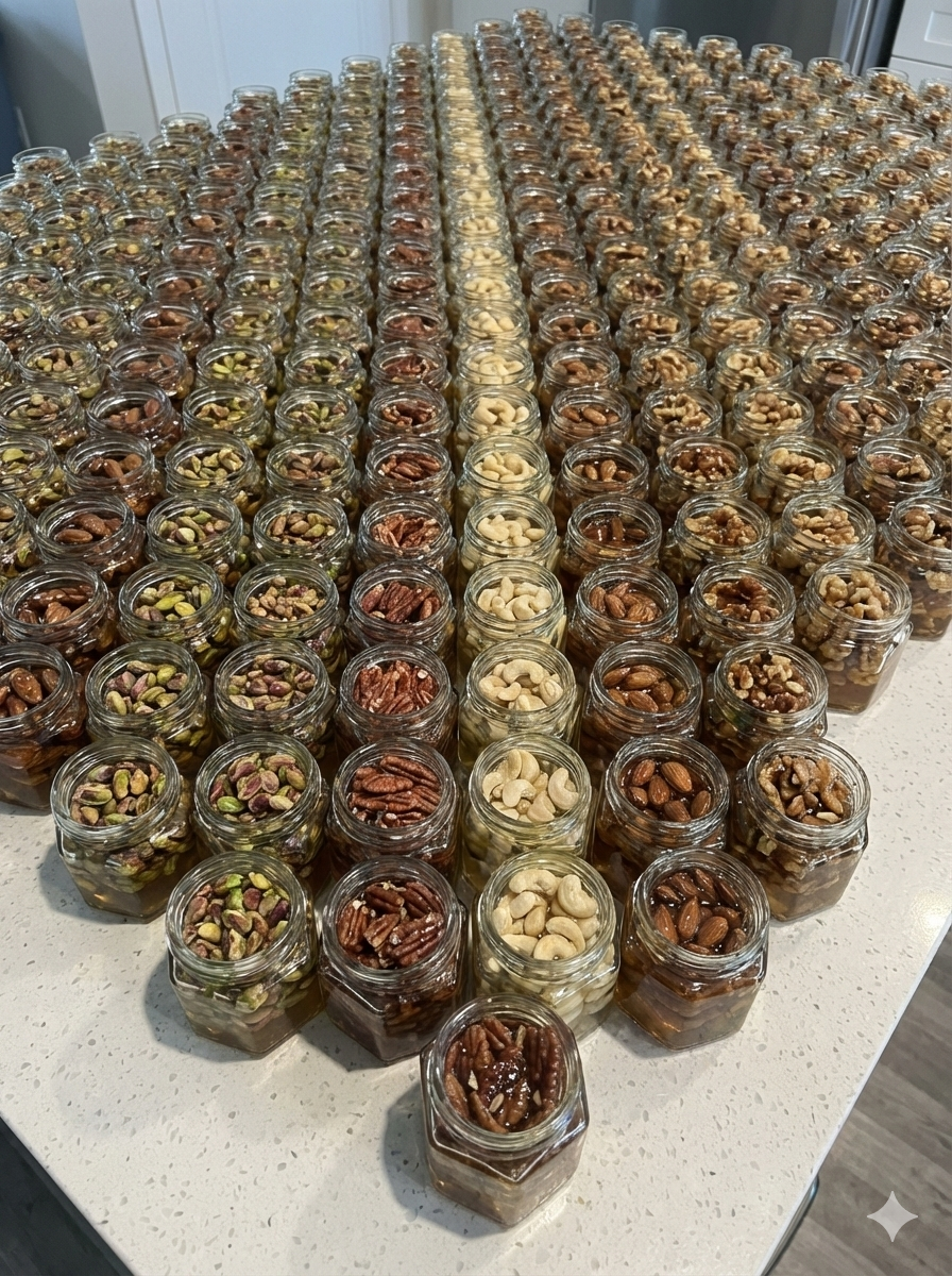 Rawé Pure Raw Acacia Honey with Whole Nuts -